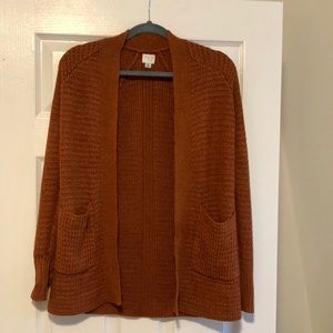 A New Day brown oversized cardigan XS